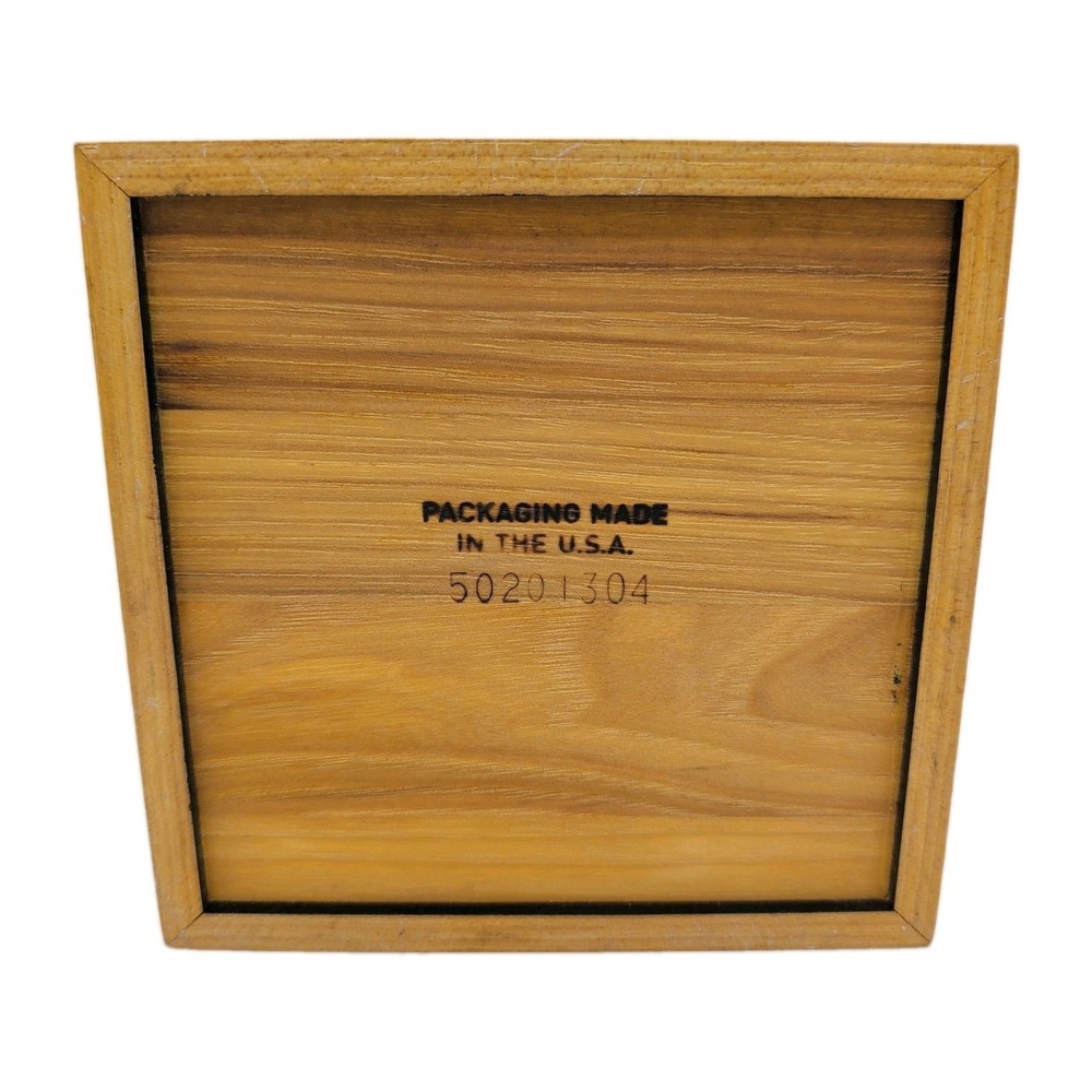Shinola Detroit Wood Wooden Watch Box ONLY Magnetic Closure Made in USA - Picture 4 of 9